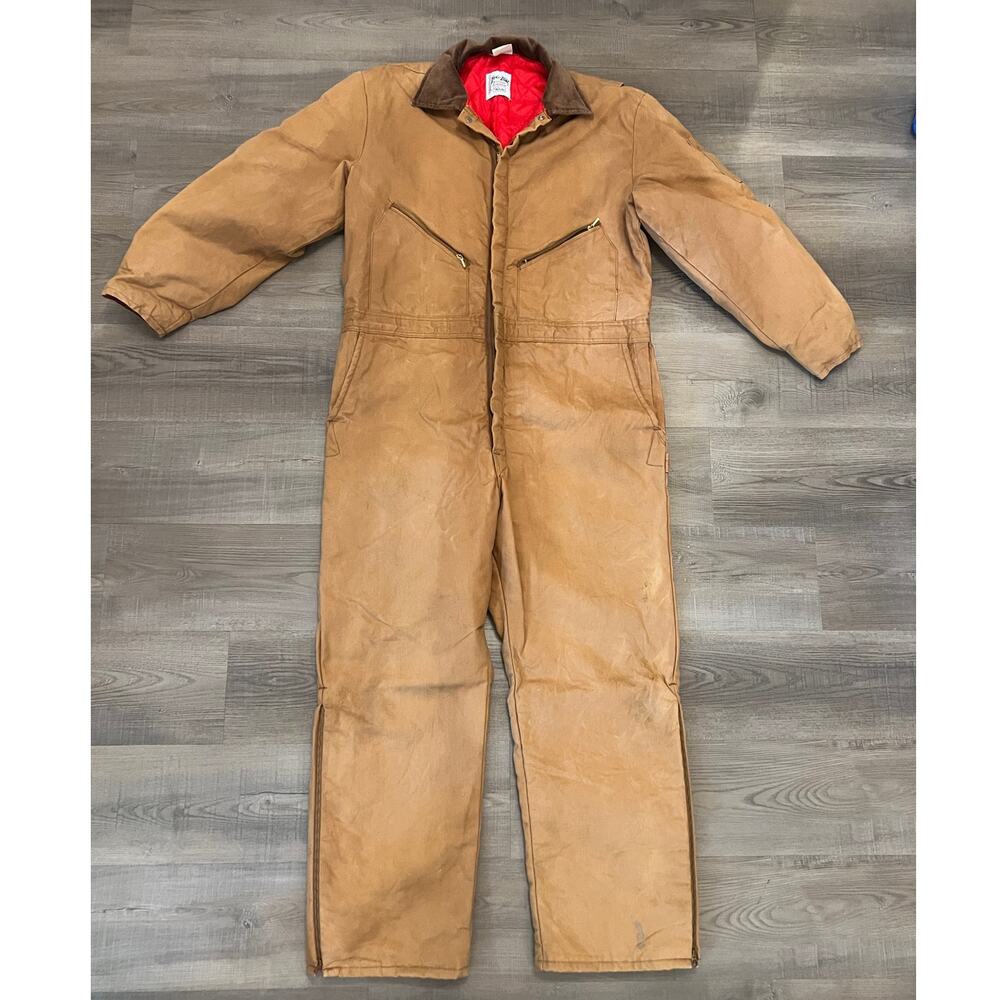 Vtg Walls Zero Zone Insulated Coveralls Jumpsuit